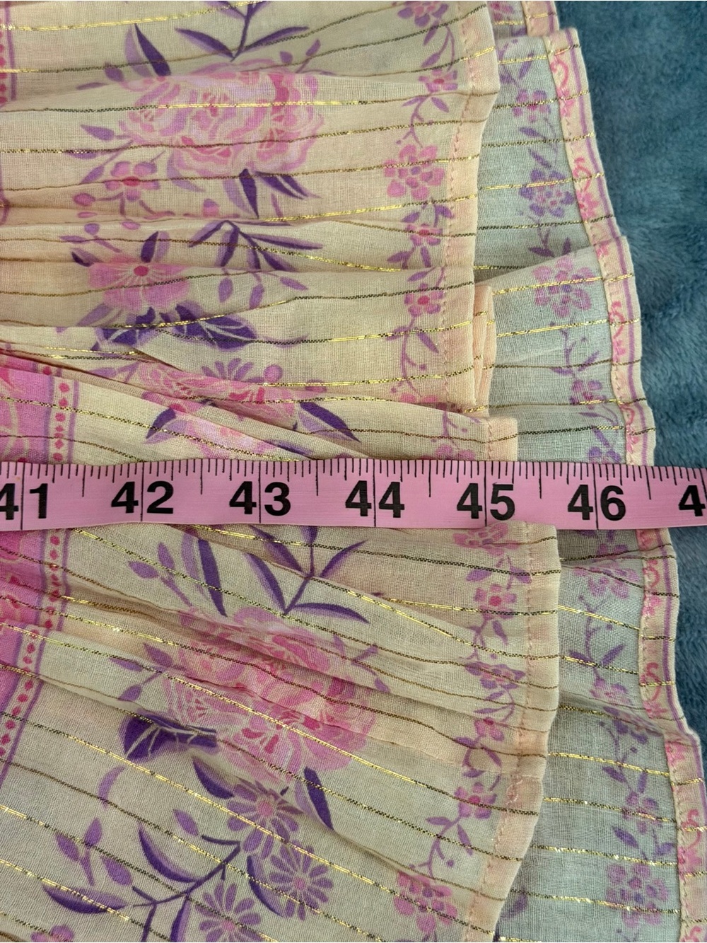 Spell Pink Lavender Floral Midi Dress - Picture 12 of 16